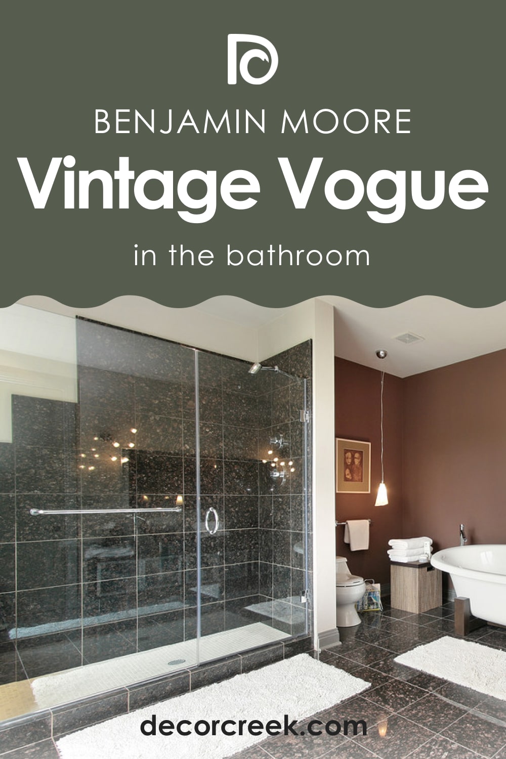 Vintage Vogue 462 in the Bathroom
