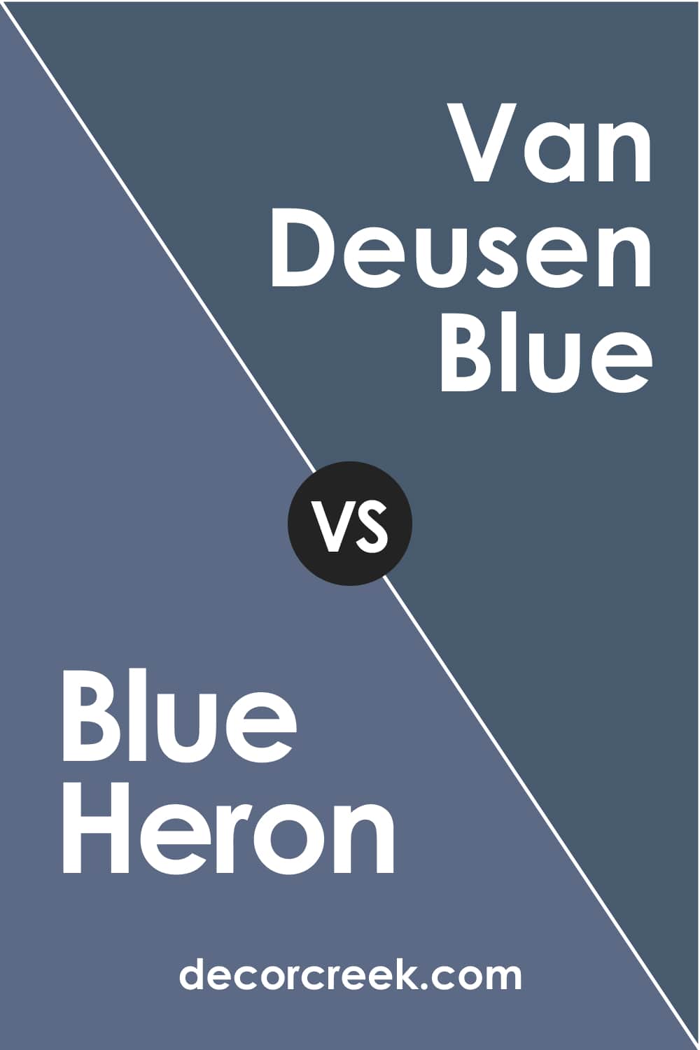 Blue Heron vs Van Deusen Blue