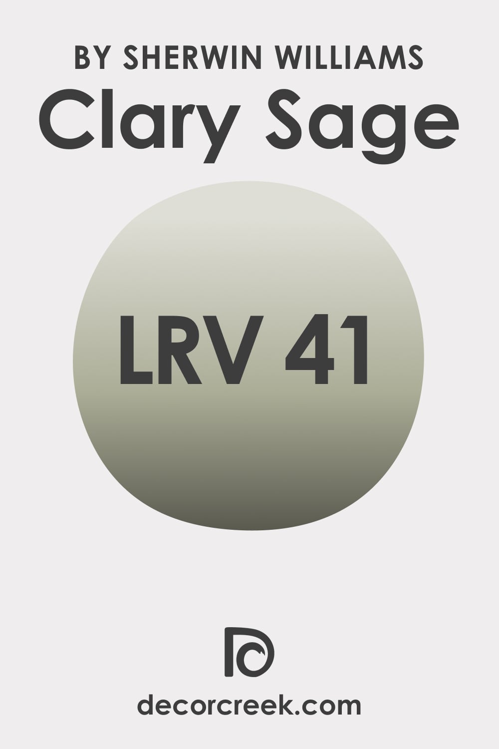 LRV of Clary Sage SW-6178
