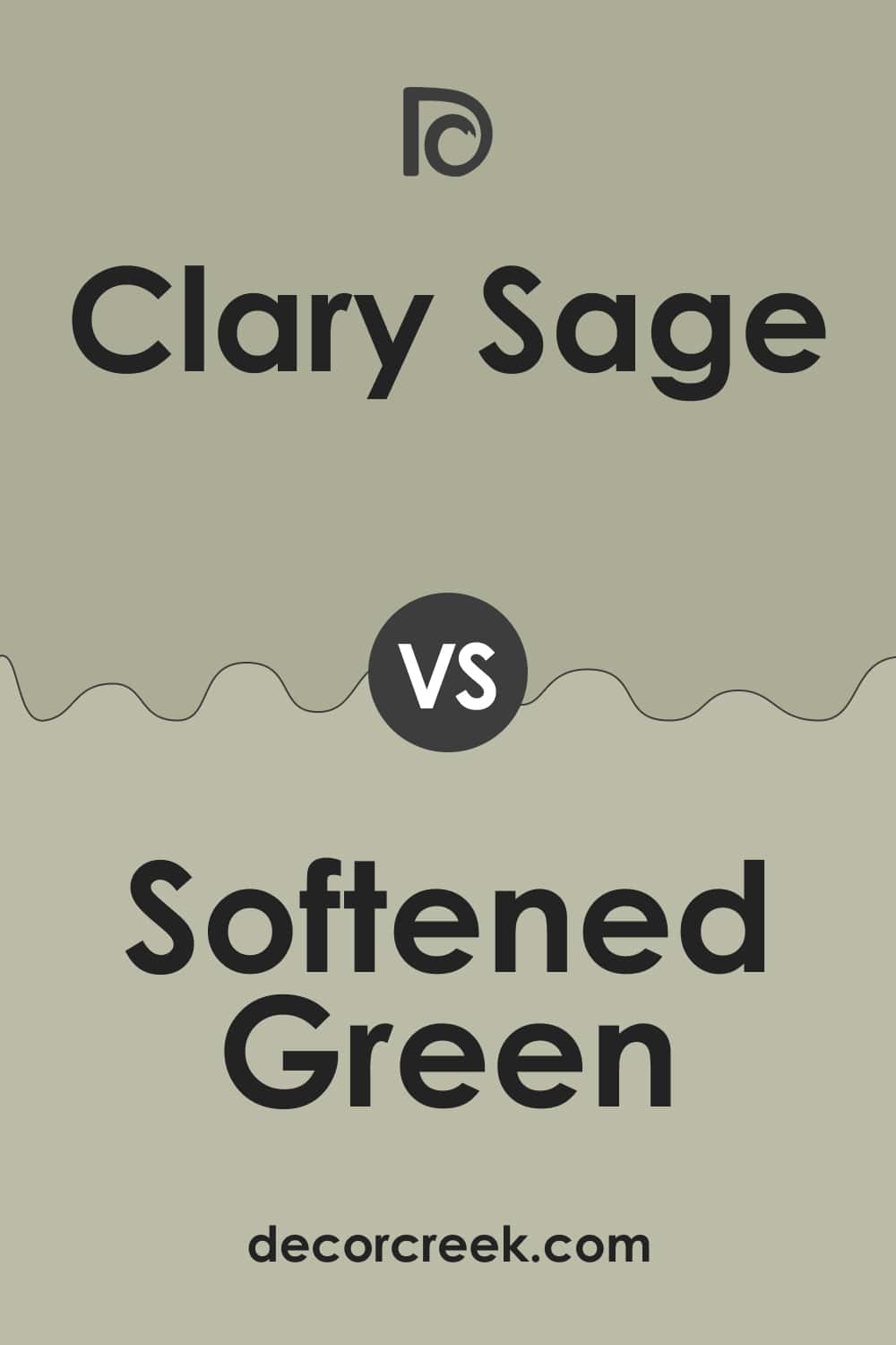 Clary Sage vs Softened Green