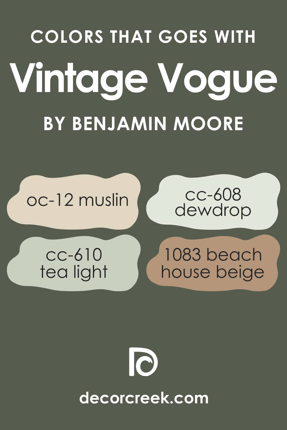 Colors that go with Vintage Vogue 462 