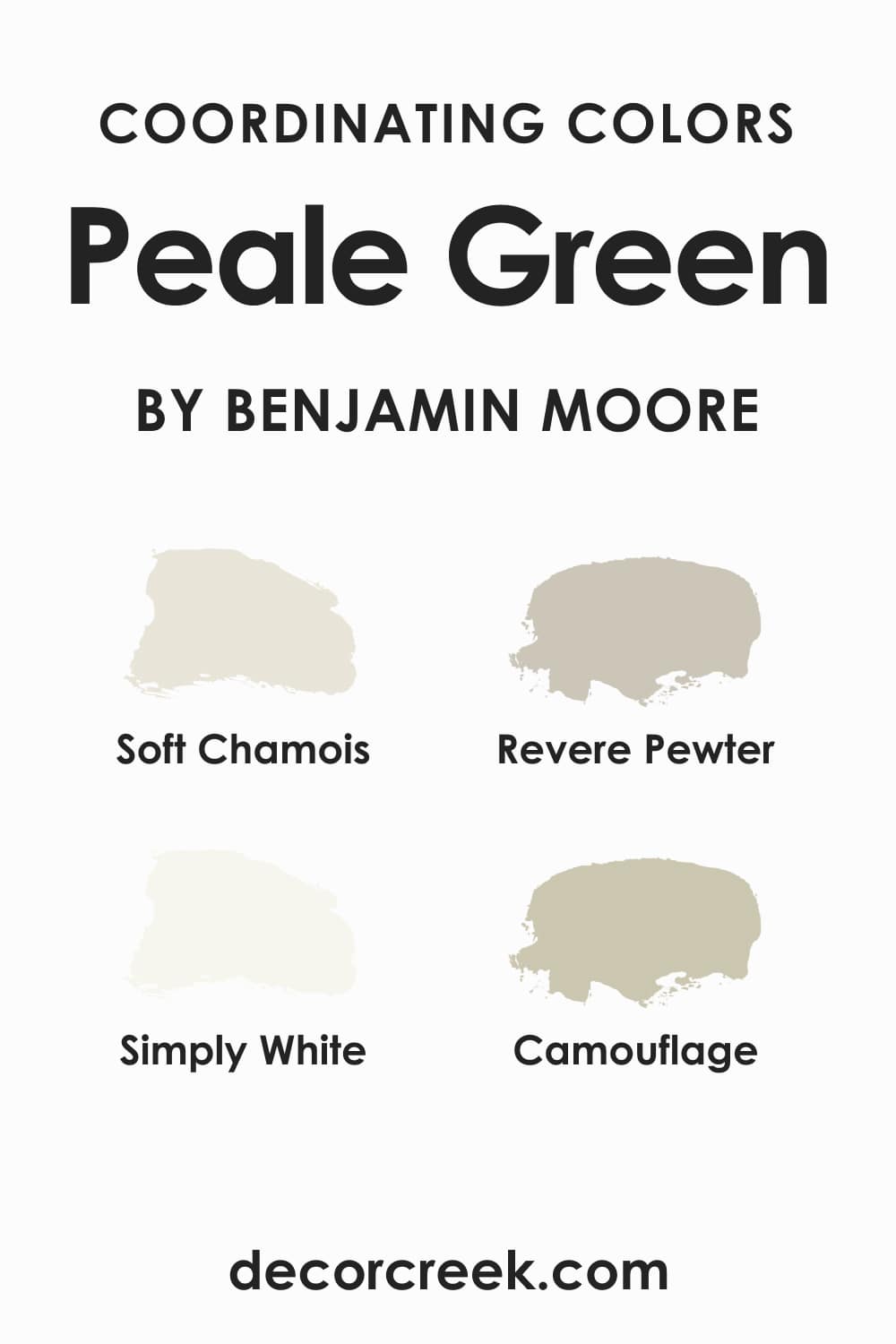 Peale Green HC-121 Coordinating Colors