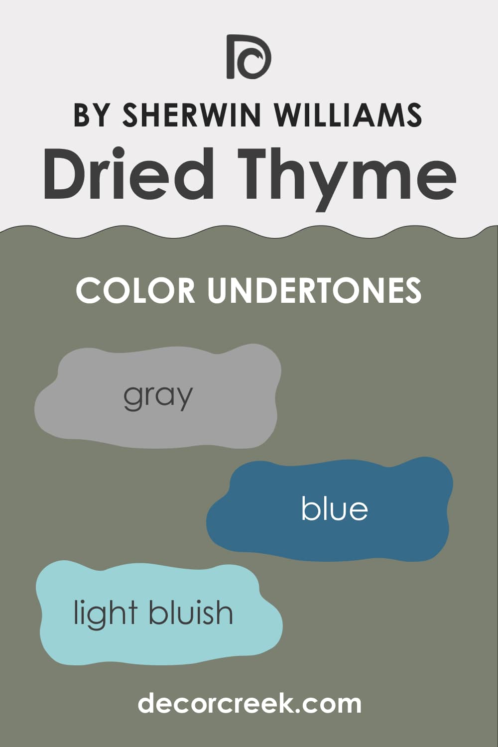 What Undertones Does Dried Thyme Paint Color Have?