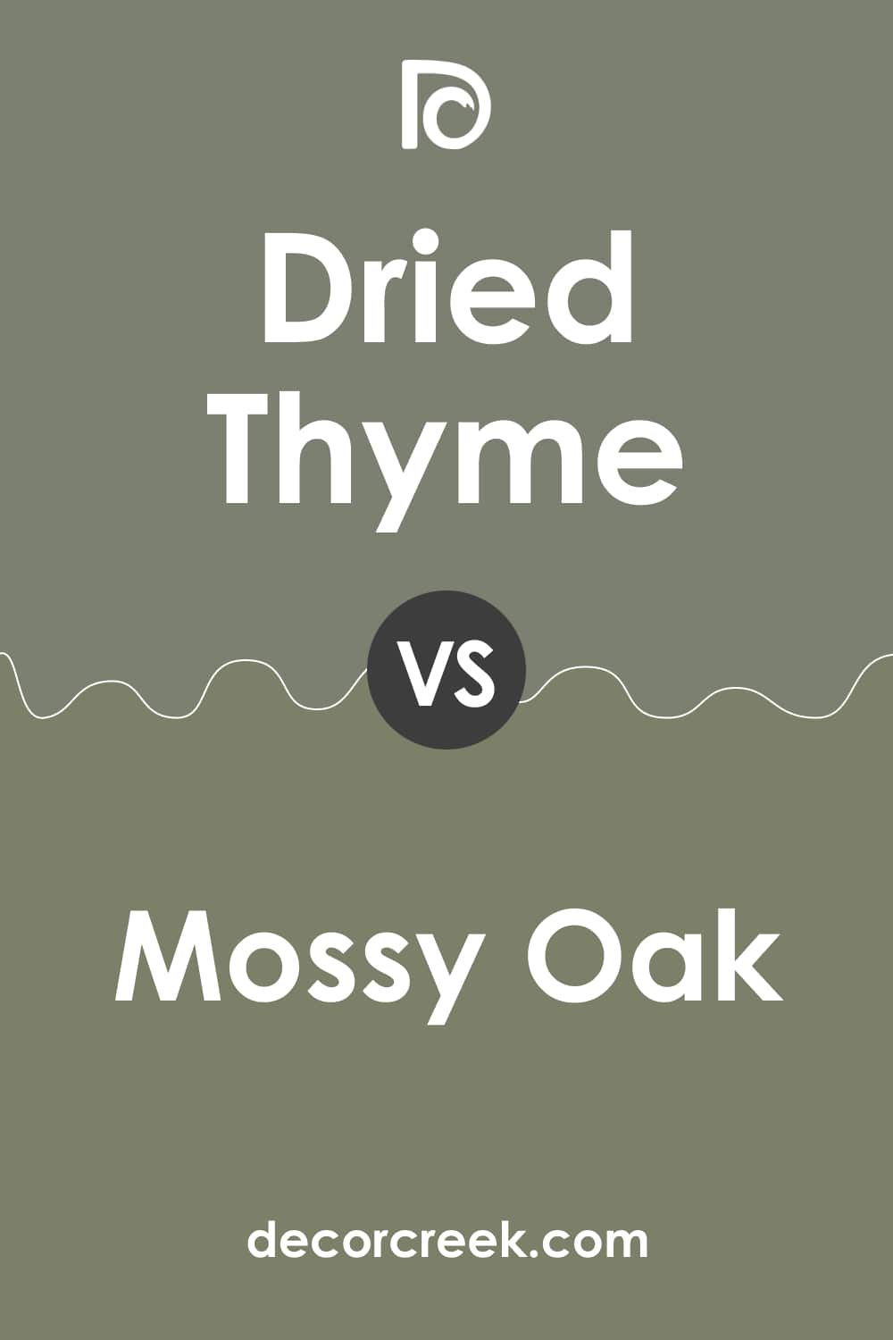 Dried Thyme vs Mossy Oak