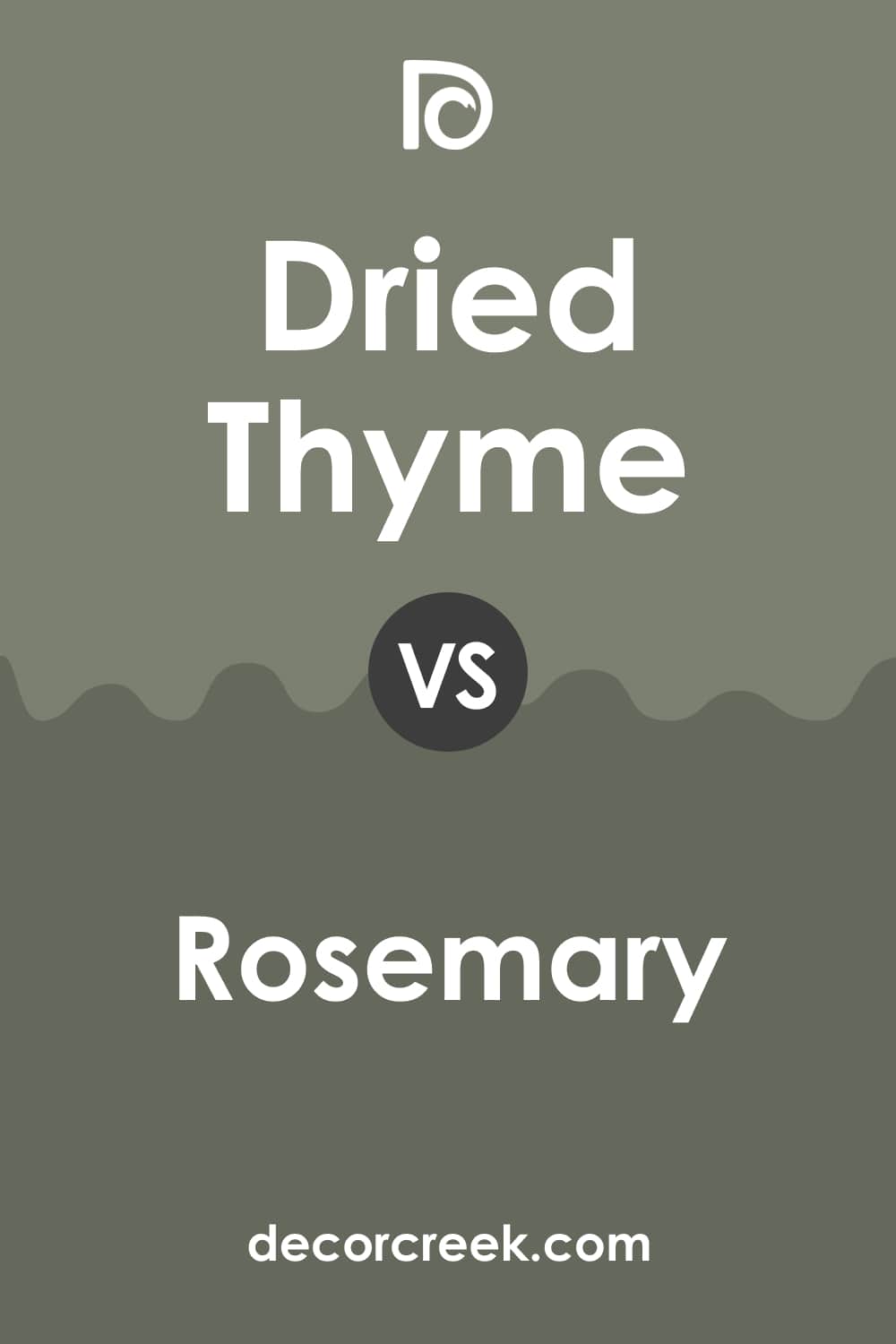 Dried Thyme vs Rosemary