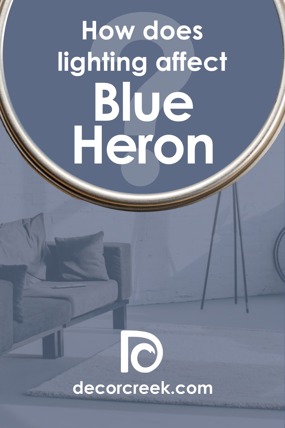 Lighting Blue Heron 832 Paint Color