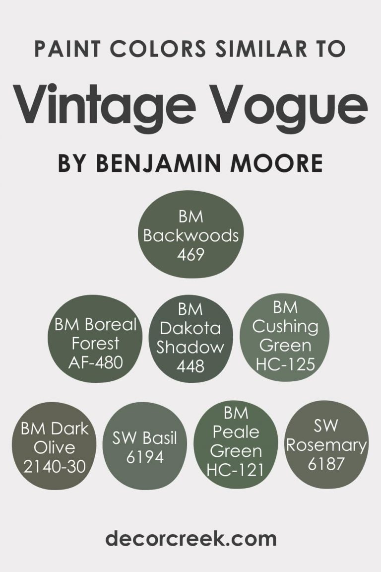 Vintage Vogue 462 Paint Color by Benjamin Moore