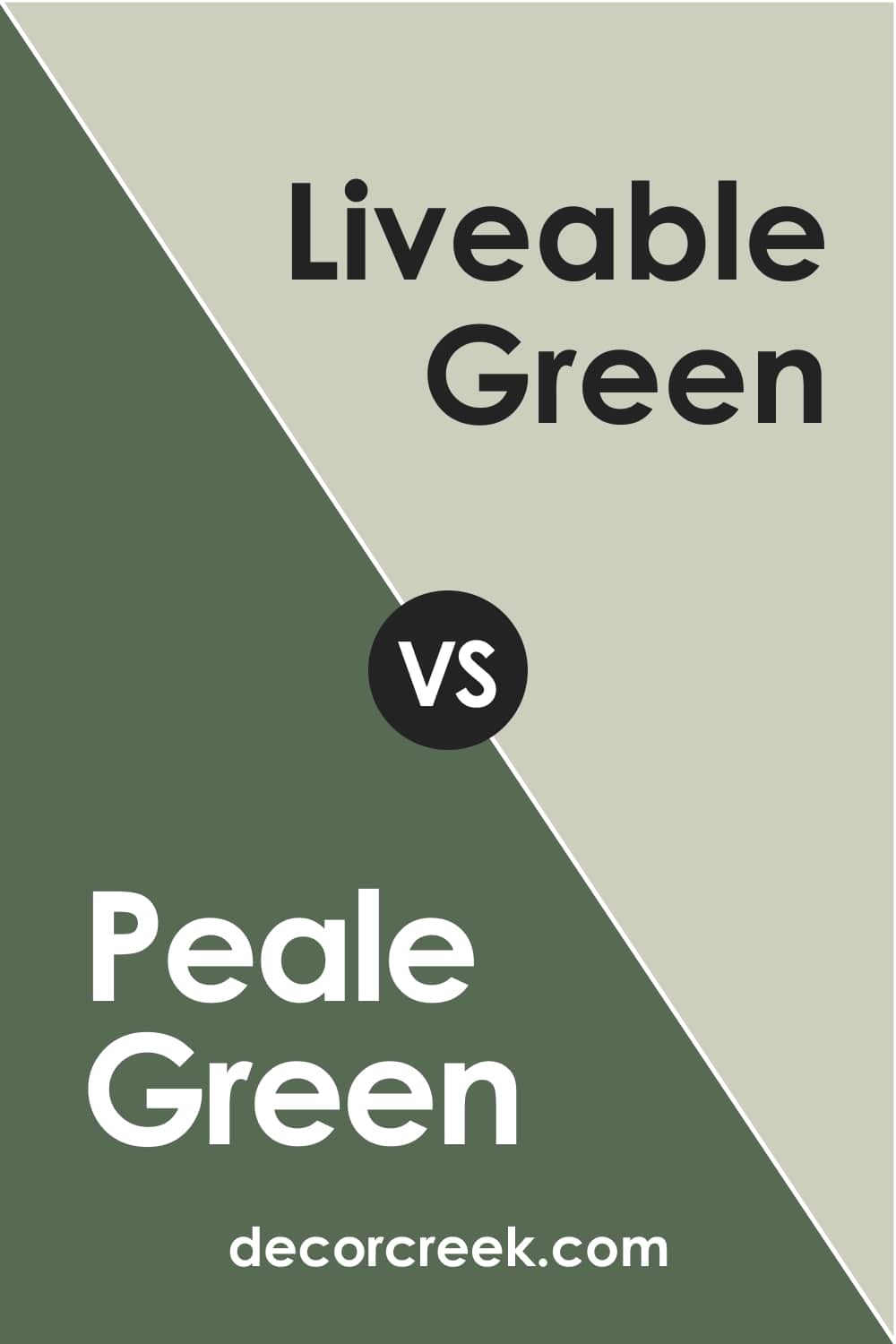 Peale Green vs Liveable Green