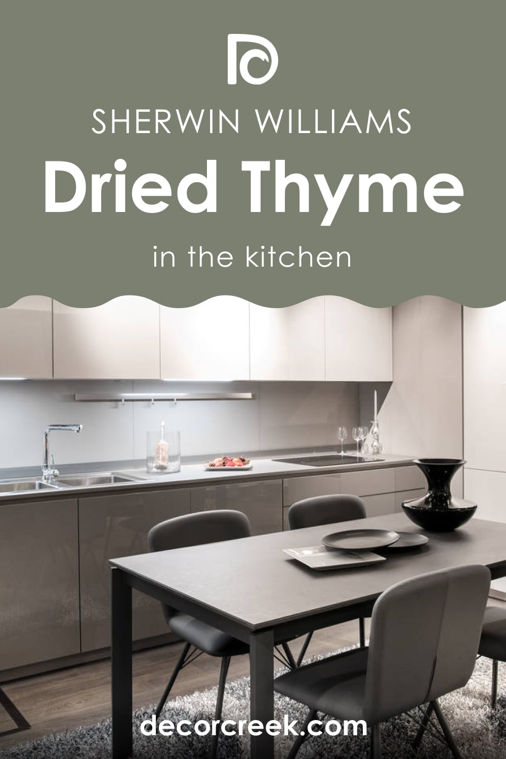 Dried Thyme SW-6186  in a Kitchen