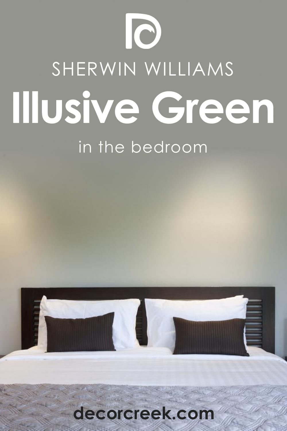 Illusive Green SW-9164 in a Bedroom