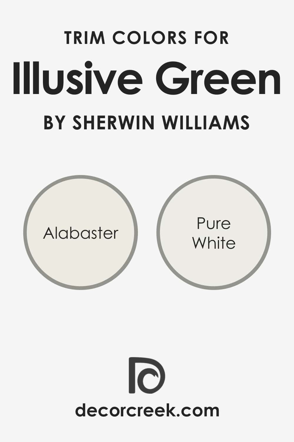 What Is the Best Trim Color of Illusive Green SW-9164?