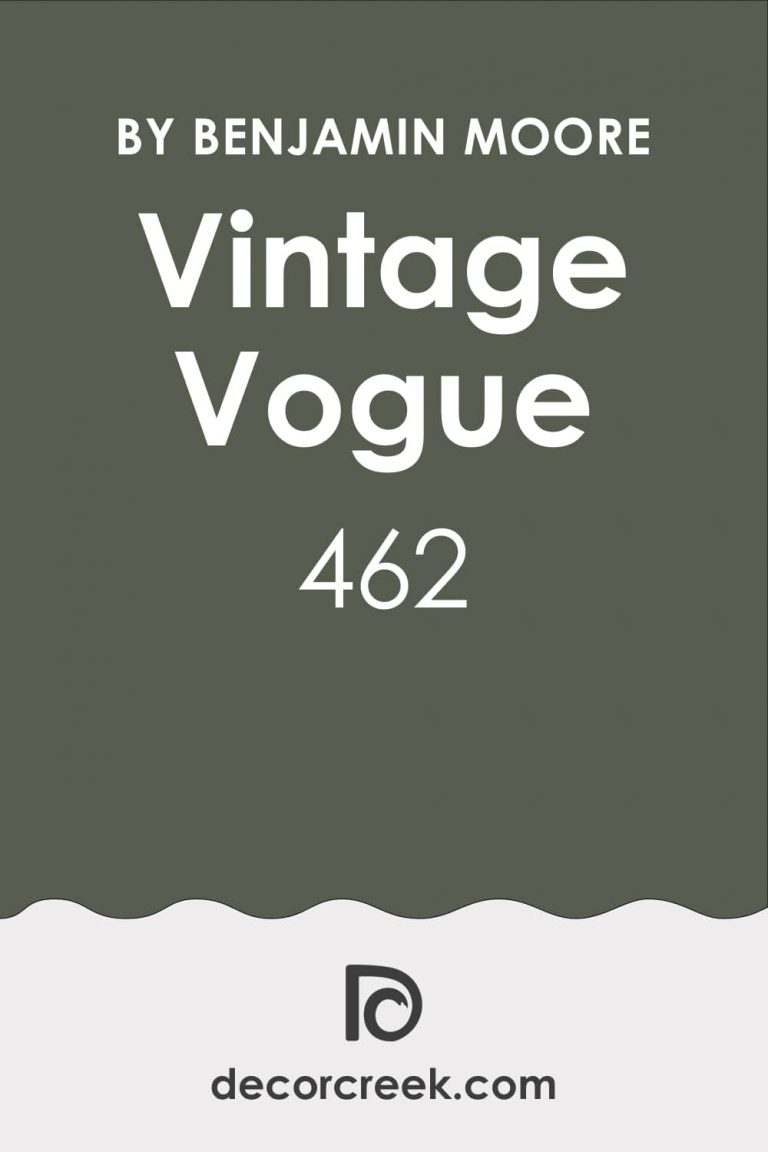 Vintage Vogue 462 Paint Color by Benjamin Moore