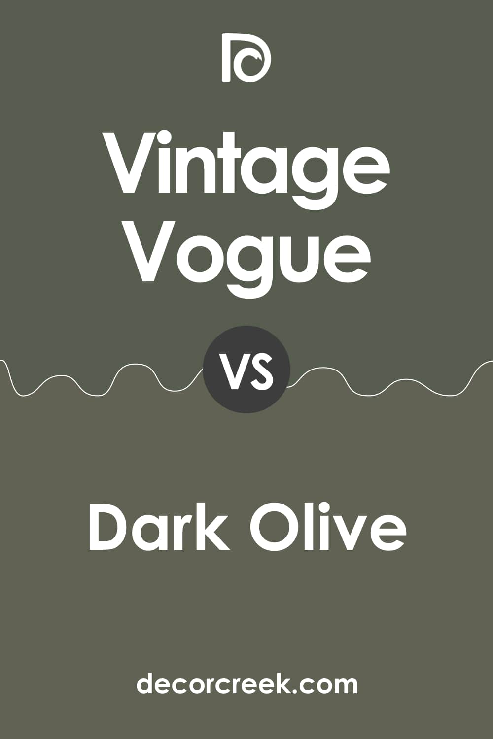 Vintage Vogue vs Dark Olive
