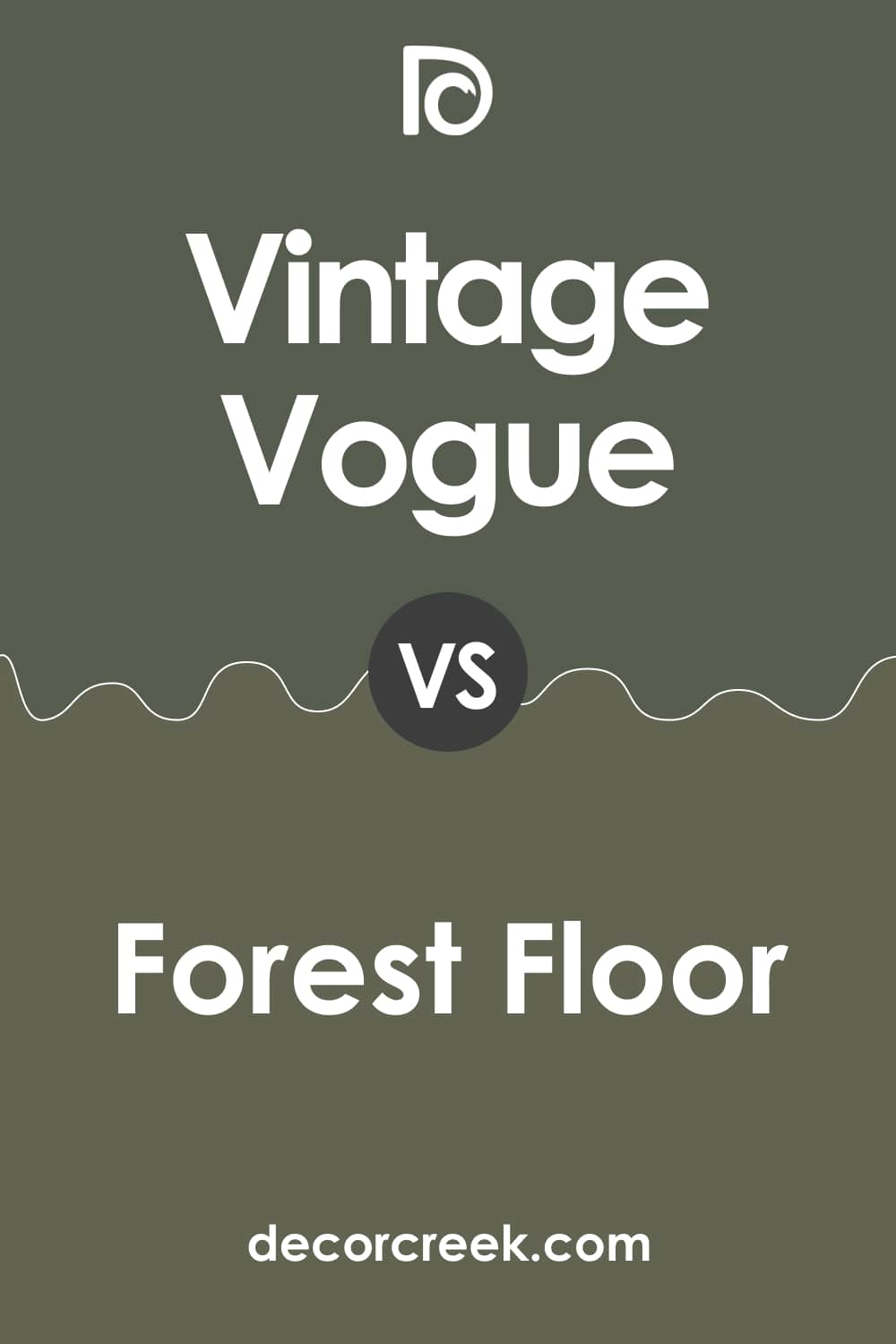 Vintage Vogue vs Forest Floor