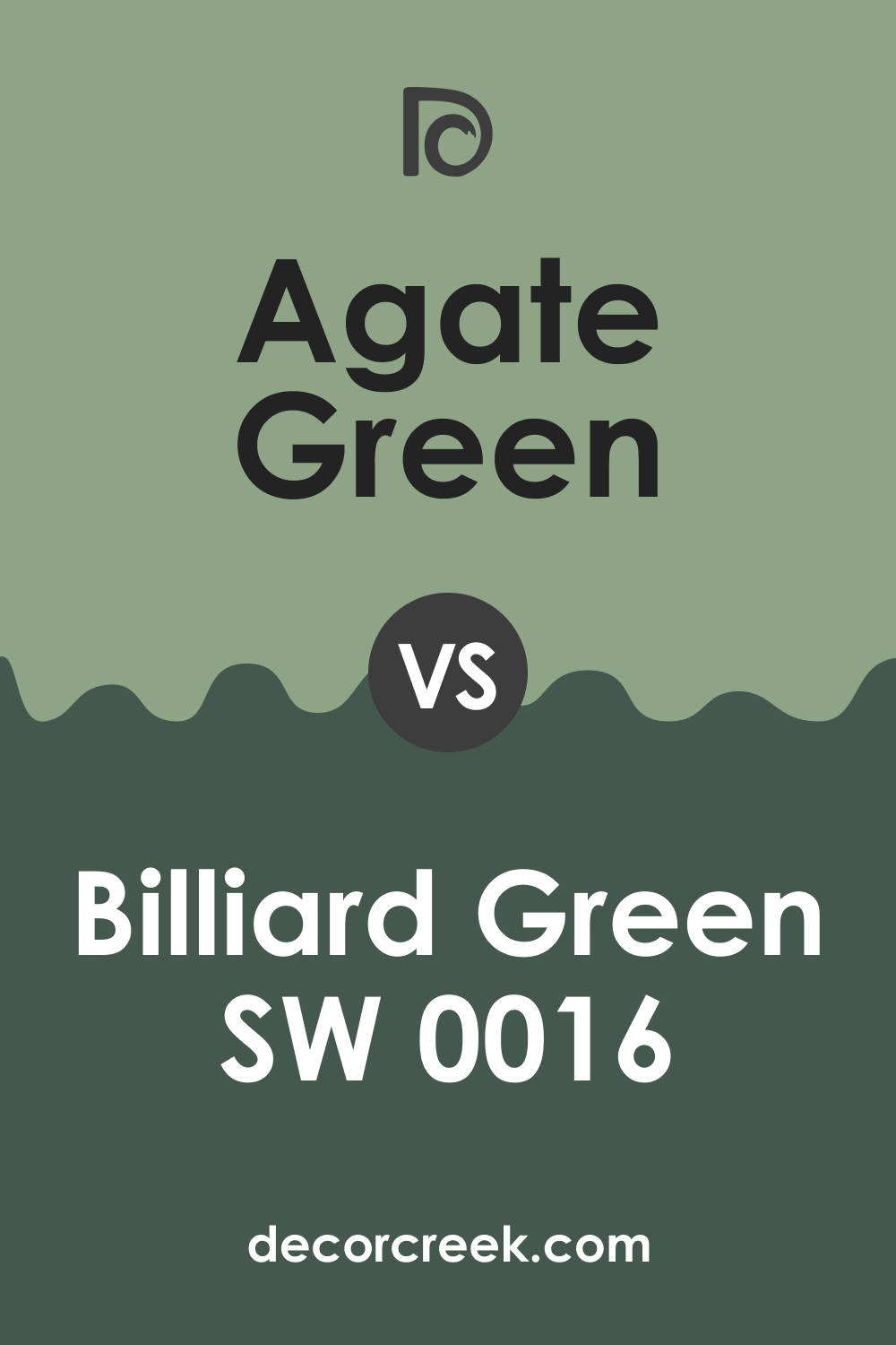 Agate Green vs Billiard Green