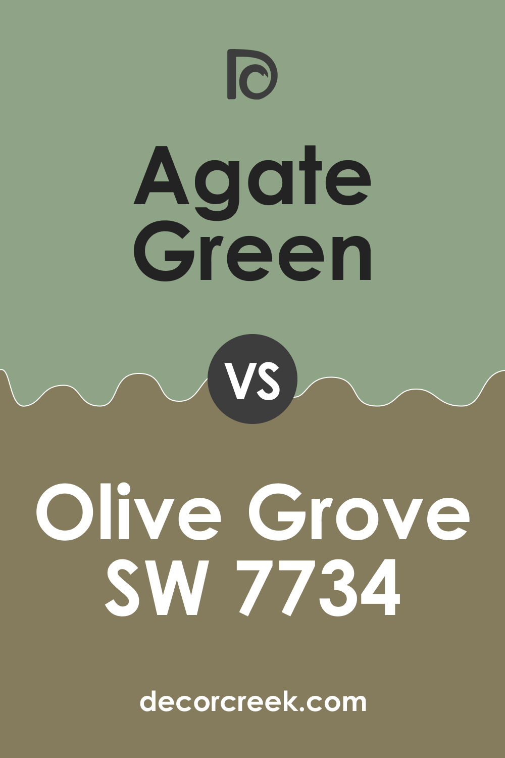 Agate Green vs Olive Grove