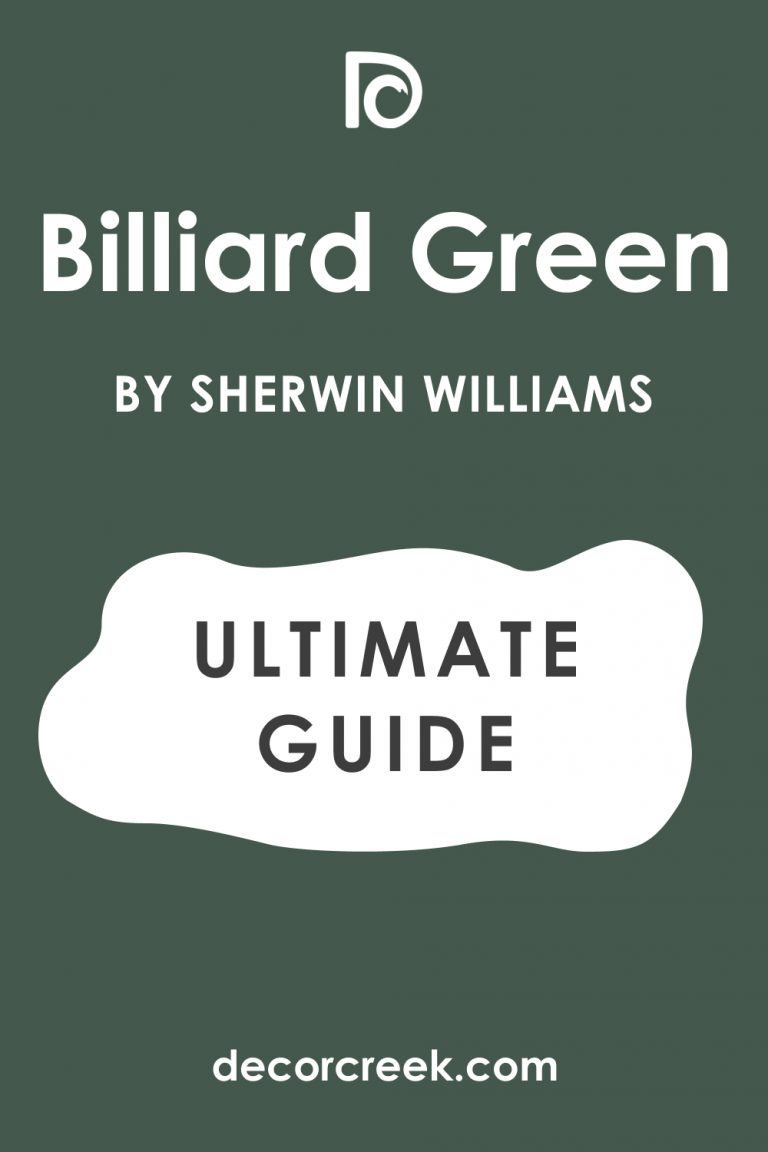 Billiard Green SW 0016 Paint Color by SherwinWilliams