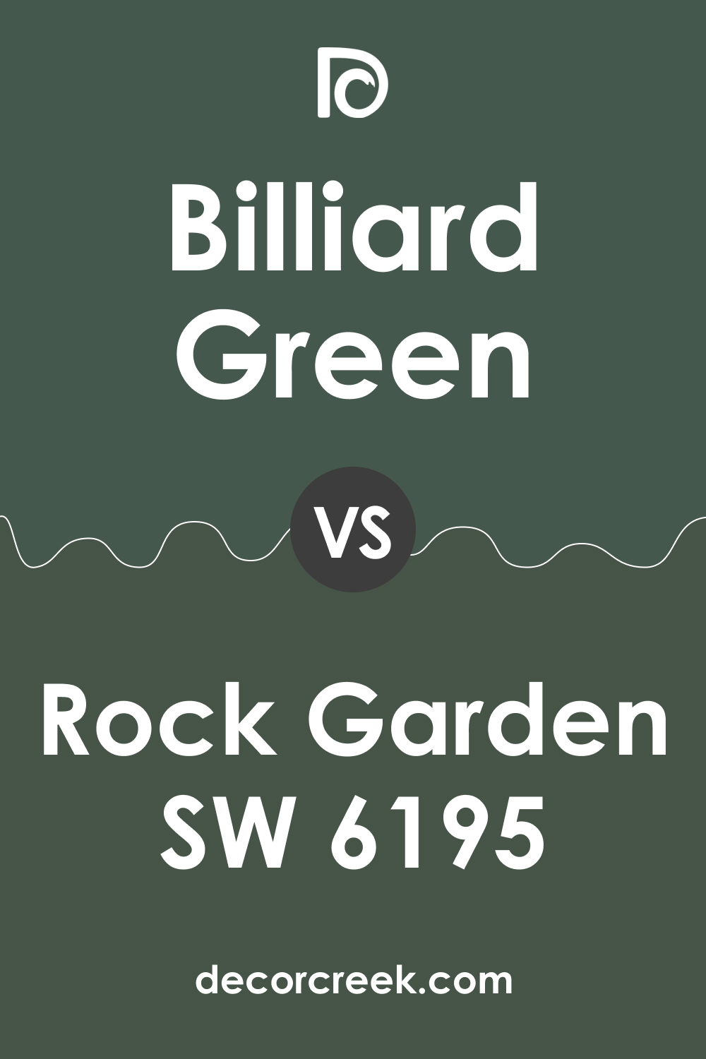 Billiard Green vs Rock Garden