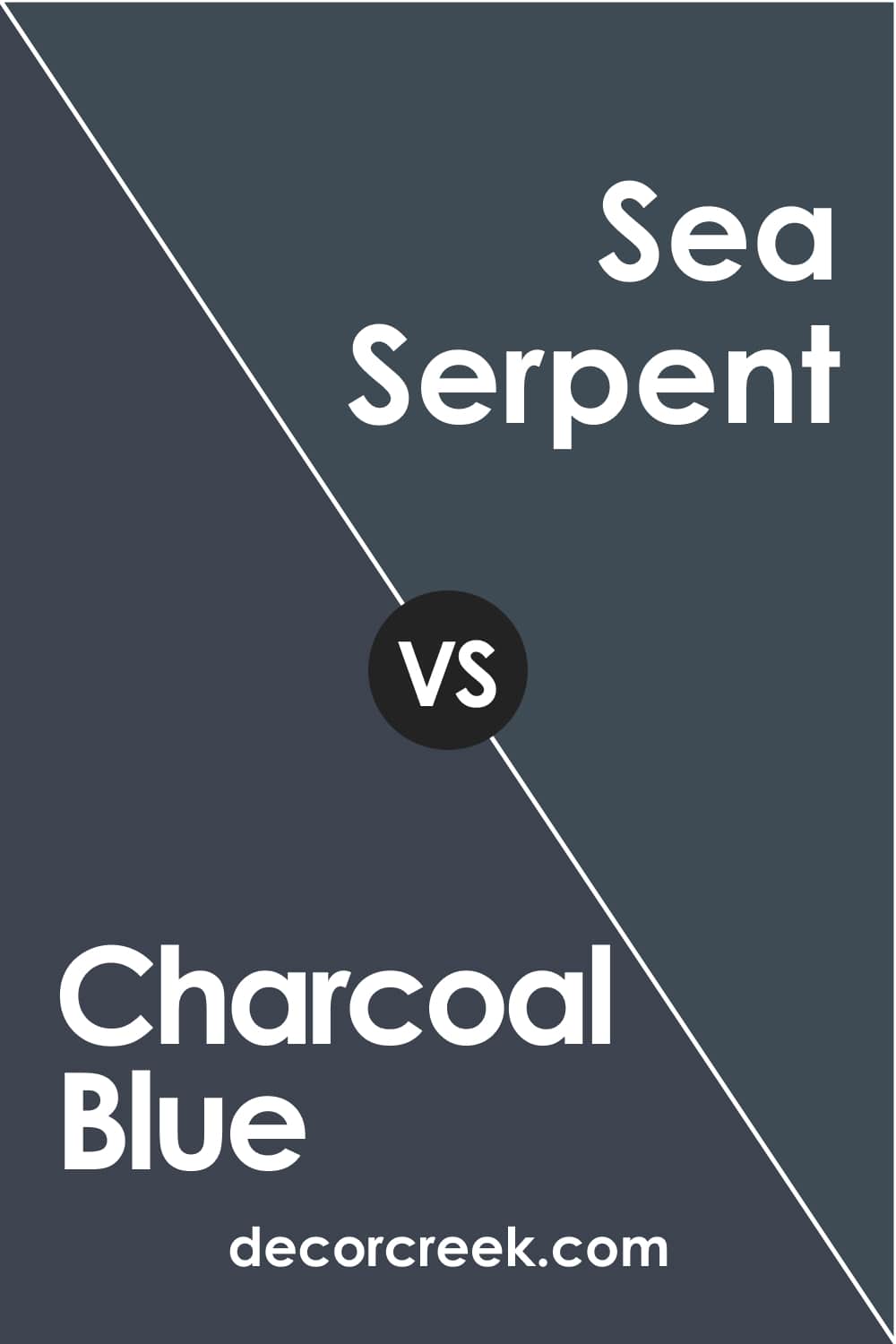 Charcoal Blue vs Sea Serpent