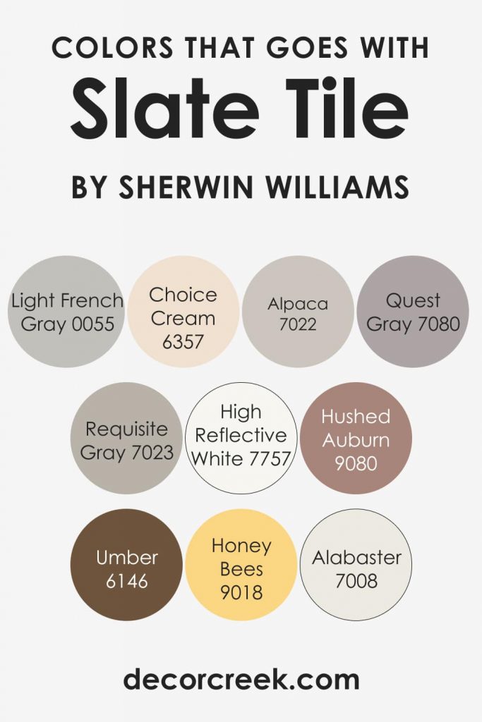 Slate Tile SW7624 Paint Color by SherwinWilliams