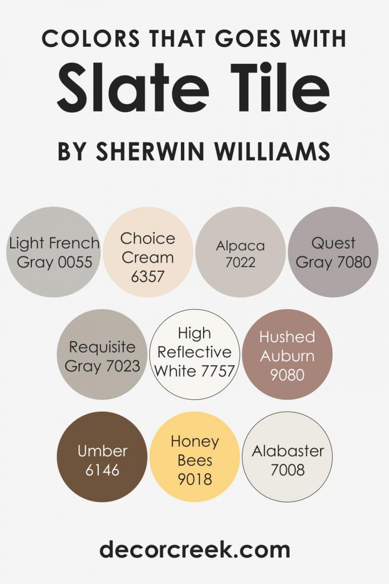 Slate Tile SW-7624 Paint Color by Sherwin-Williams