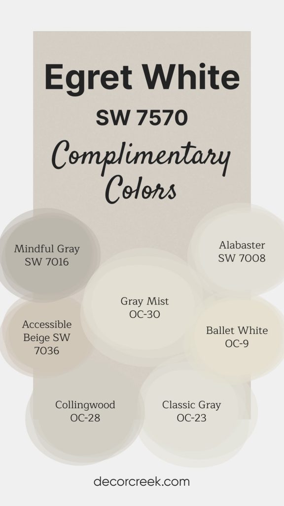 Egret White SW 7570 Paint Color by Sherwin Williams - DecorCreek