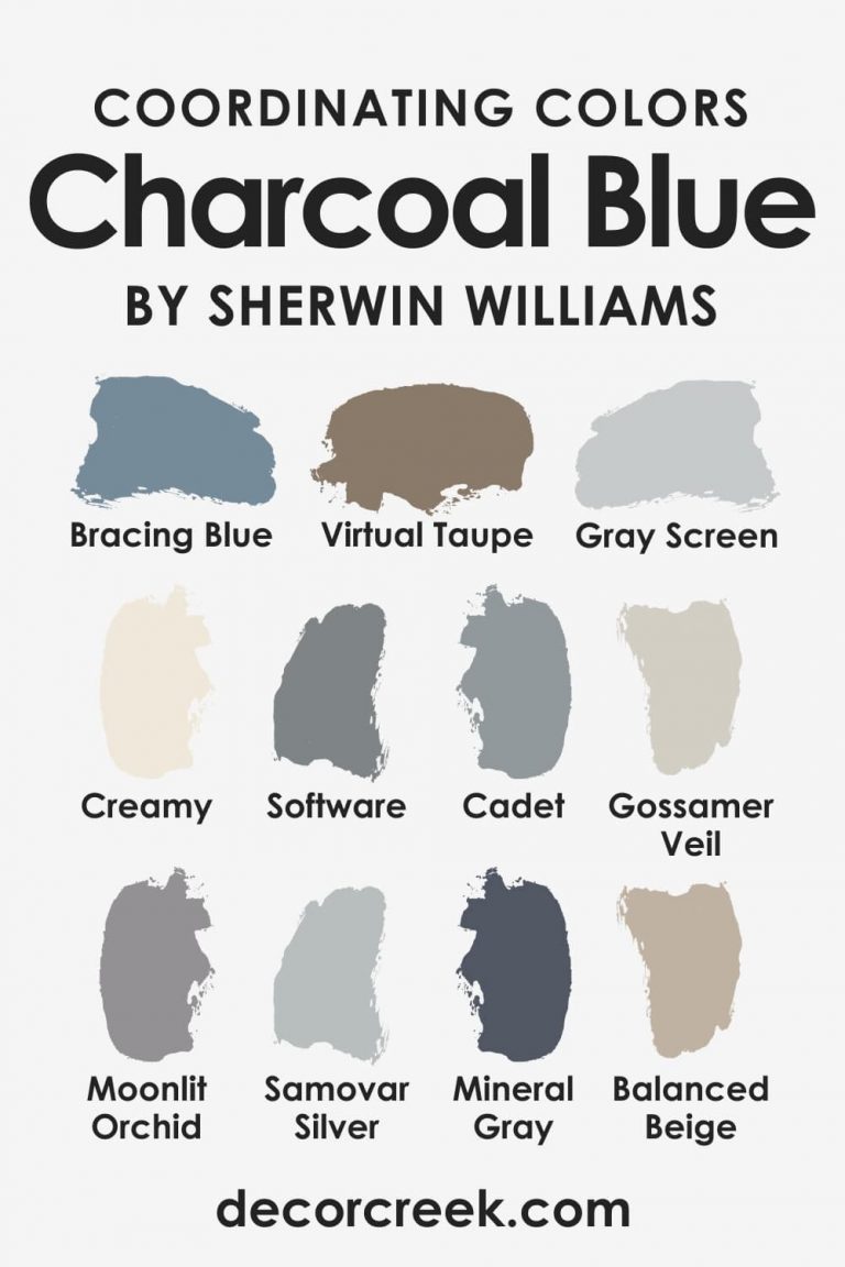 Charcoal Blue SW-2739 Paint Color by Sherwin-Williams