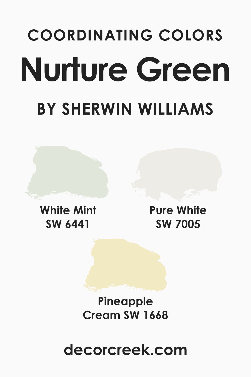 SW Nurture Green Coordinating Colors