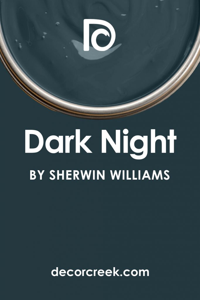 Dark Night Sw Paint Color By Sherwin Williams