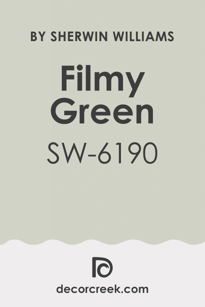 Filmy Green SW 6190 Paint Color by SherwinWilliams