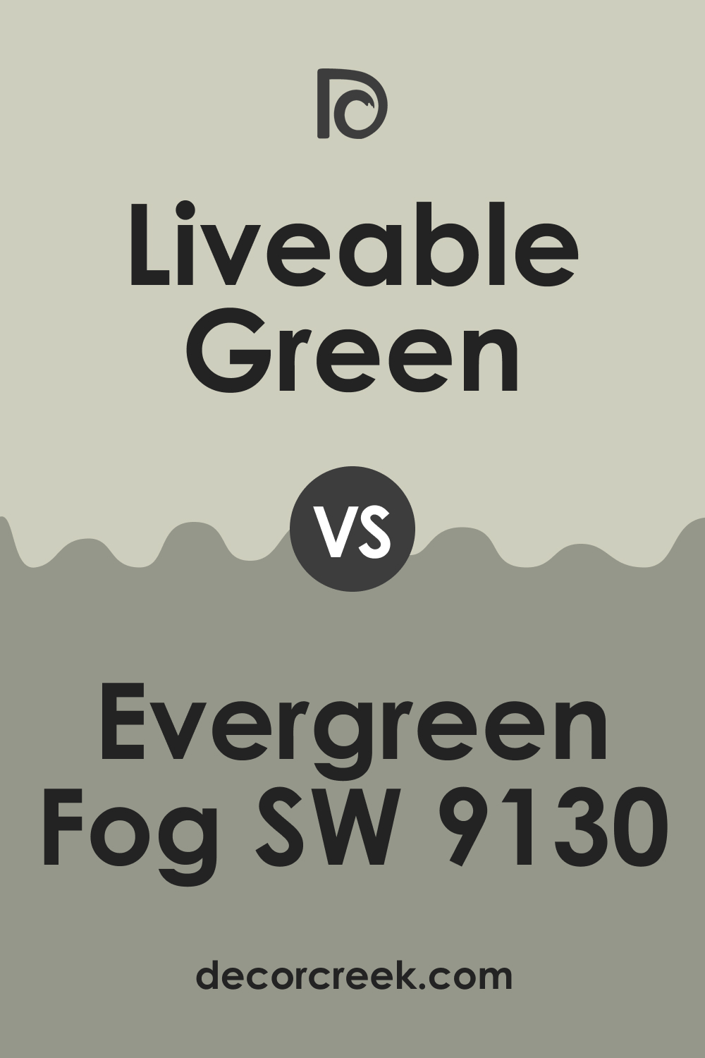 Liveable Green vs Evergreen Fog