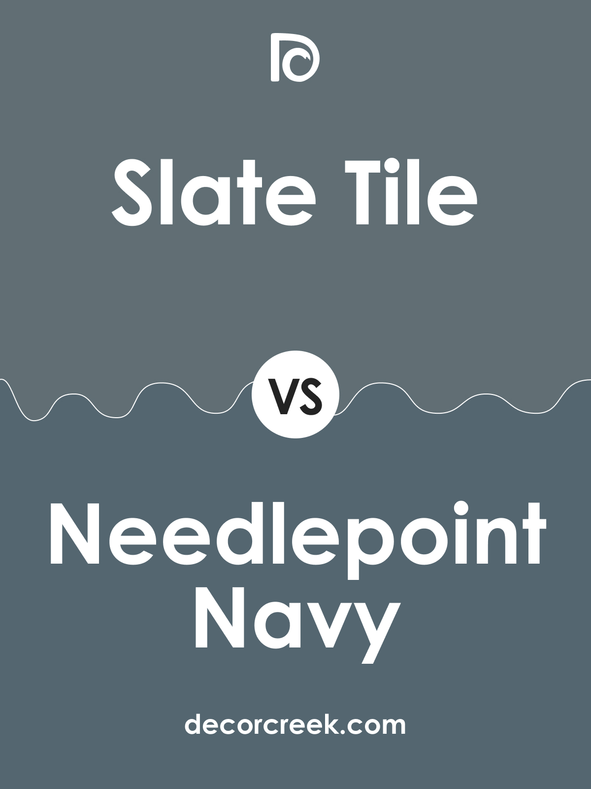 Hale Navy HC-154 vs Slate Tile SW 7624 by Sherwin Williams