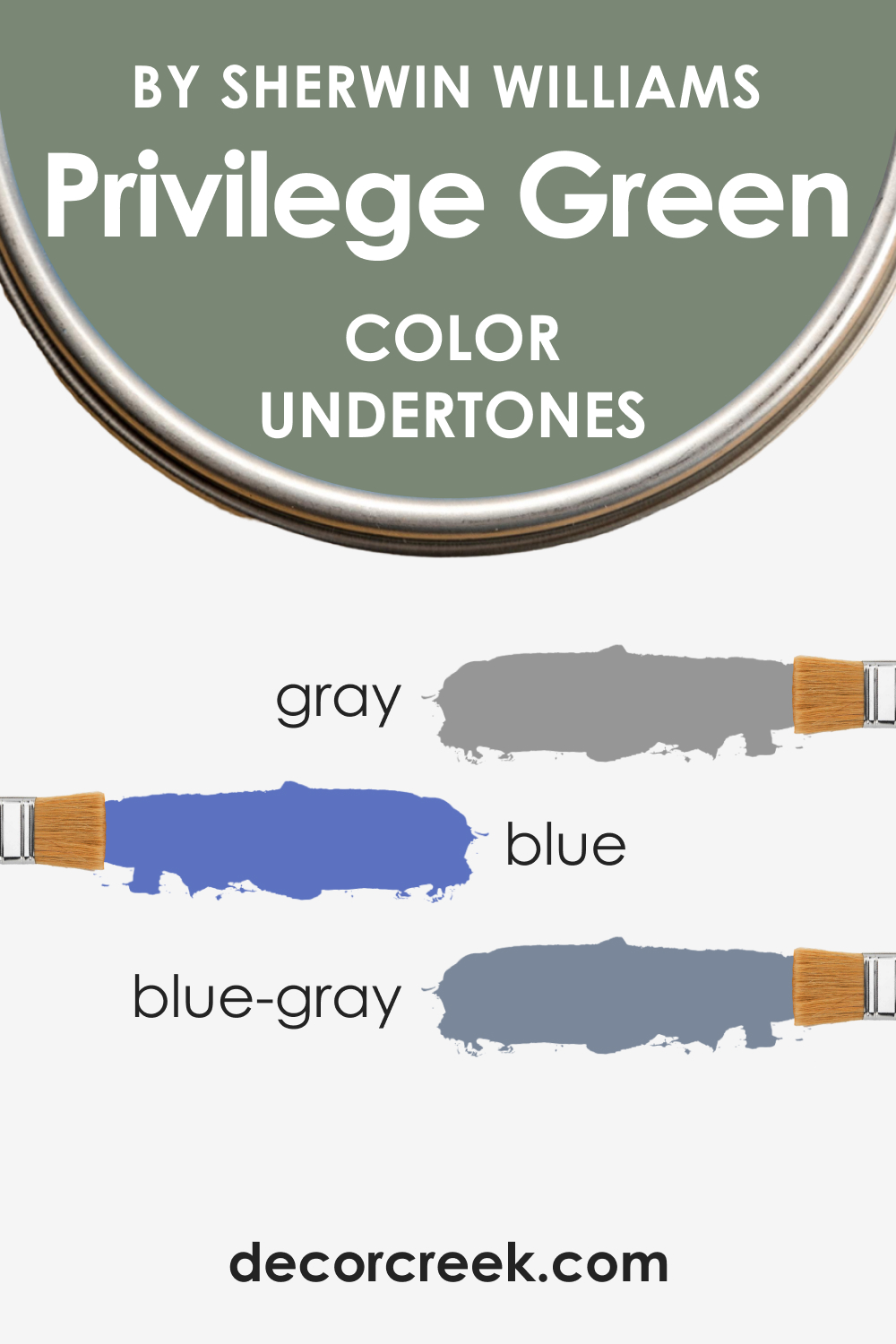 What Undertones Does Privilege Green SW 6193 Have?