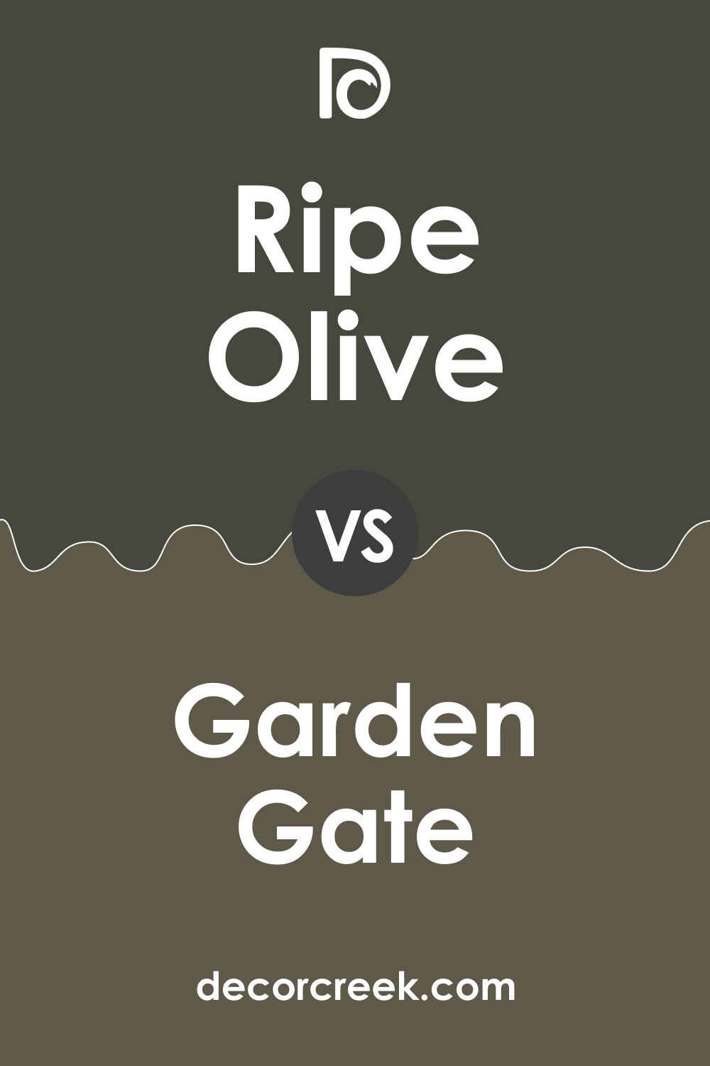 Ripe Olive vs Garden Gate