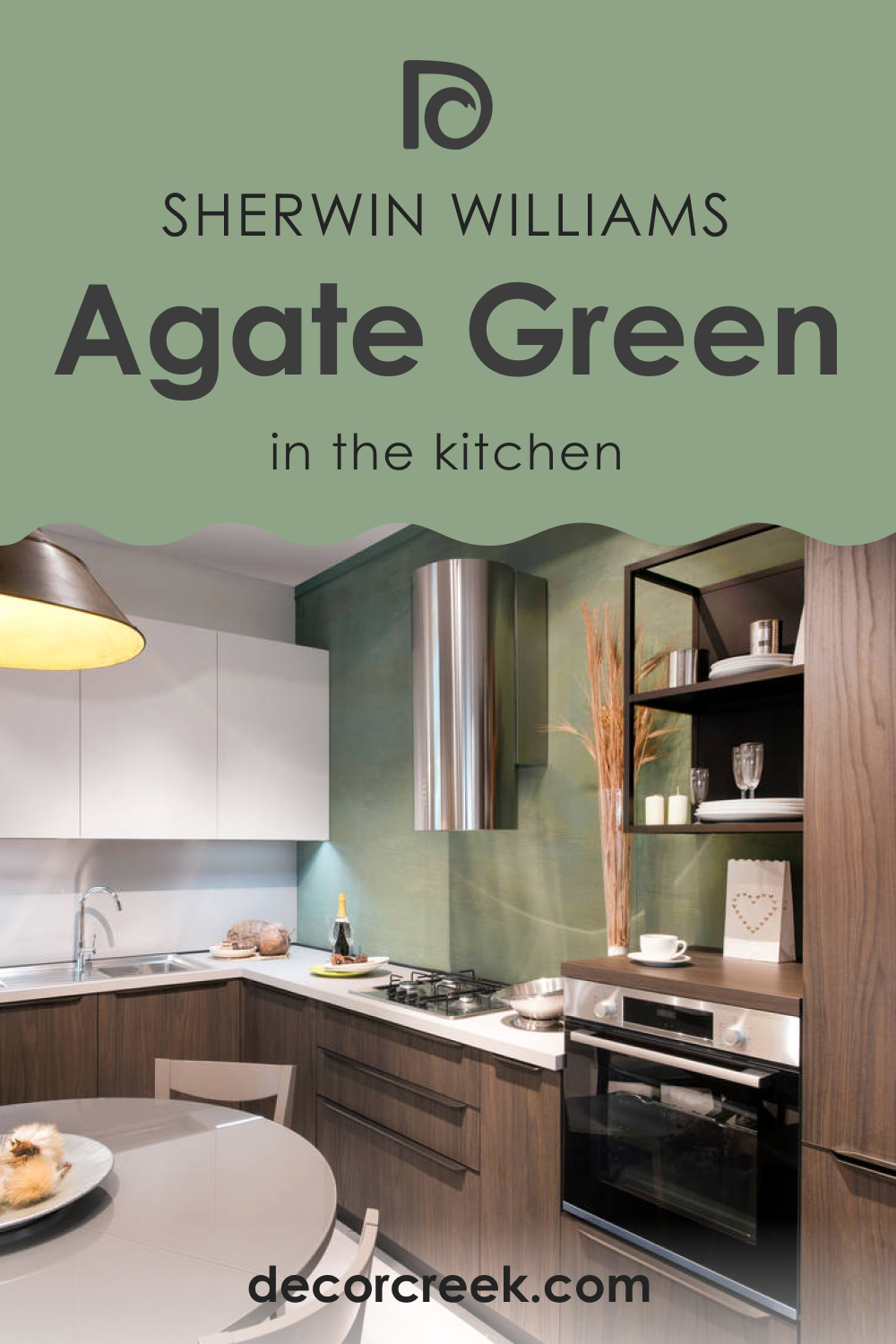 Agate Green SW 7742 for Kitchen