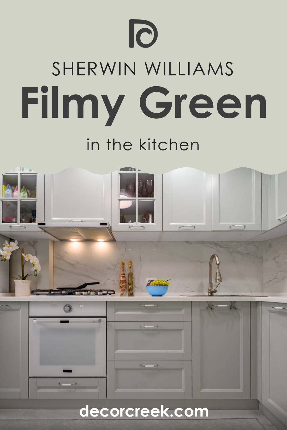 Filmy Green SW 6190 for the Kitchen