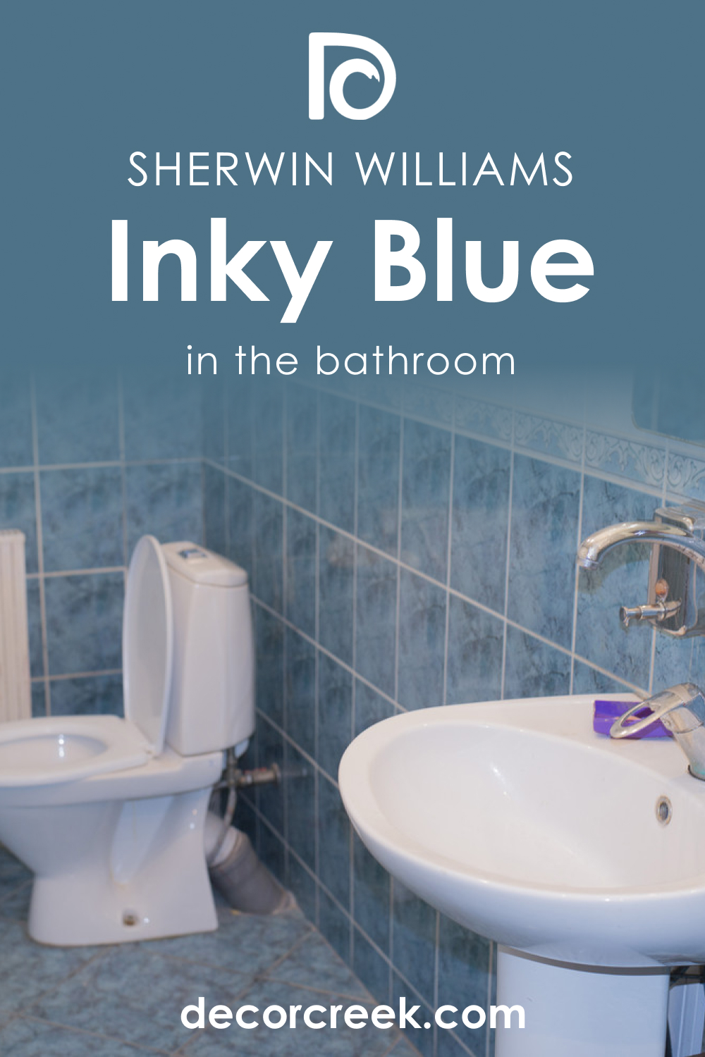 Inky Blue SW 9149 for the Bathroom