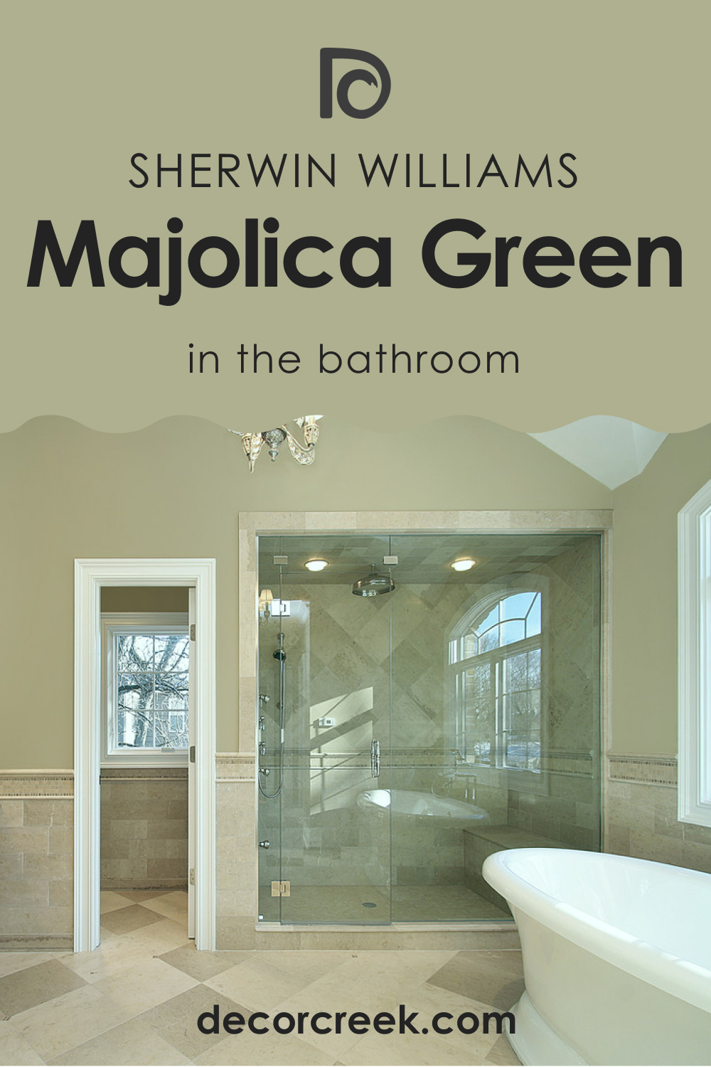 Majolica Green SW-0013 and Bathroom