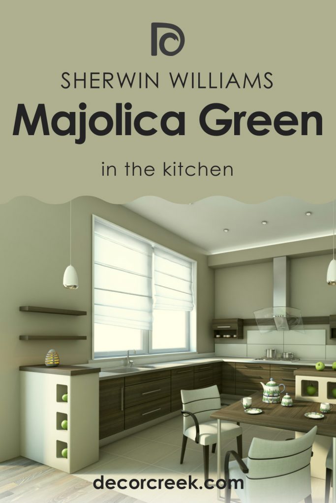 Majolica Green SW-0013 Paint Color by Sherwin-Williams