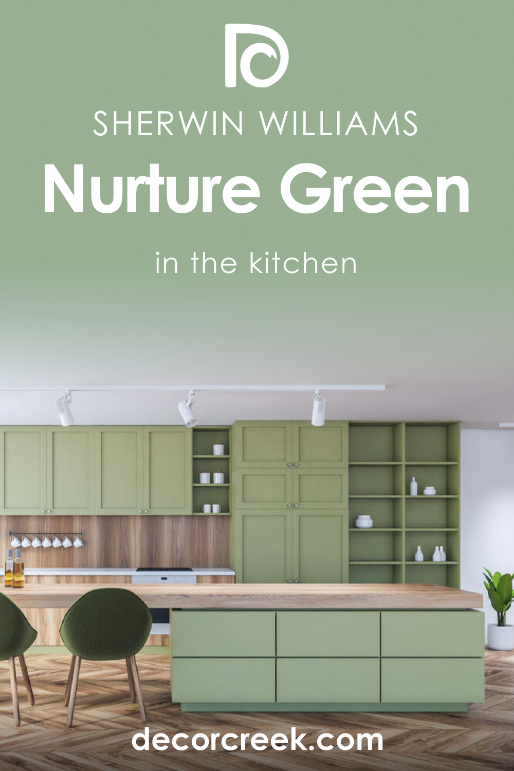 Nurture Green SW 6451 for the Kitchen