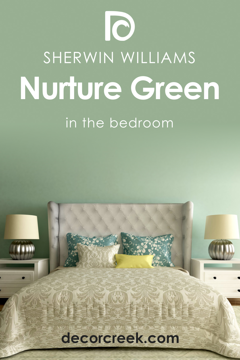 Nurture Green SW 6451 and Bedroom