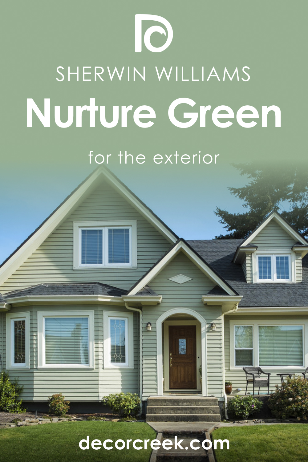 Nurture Green SW 6451 for the Exterior Use