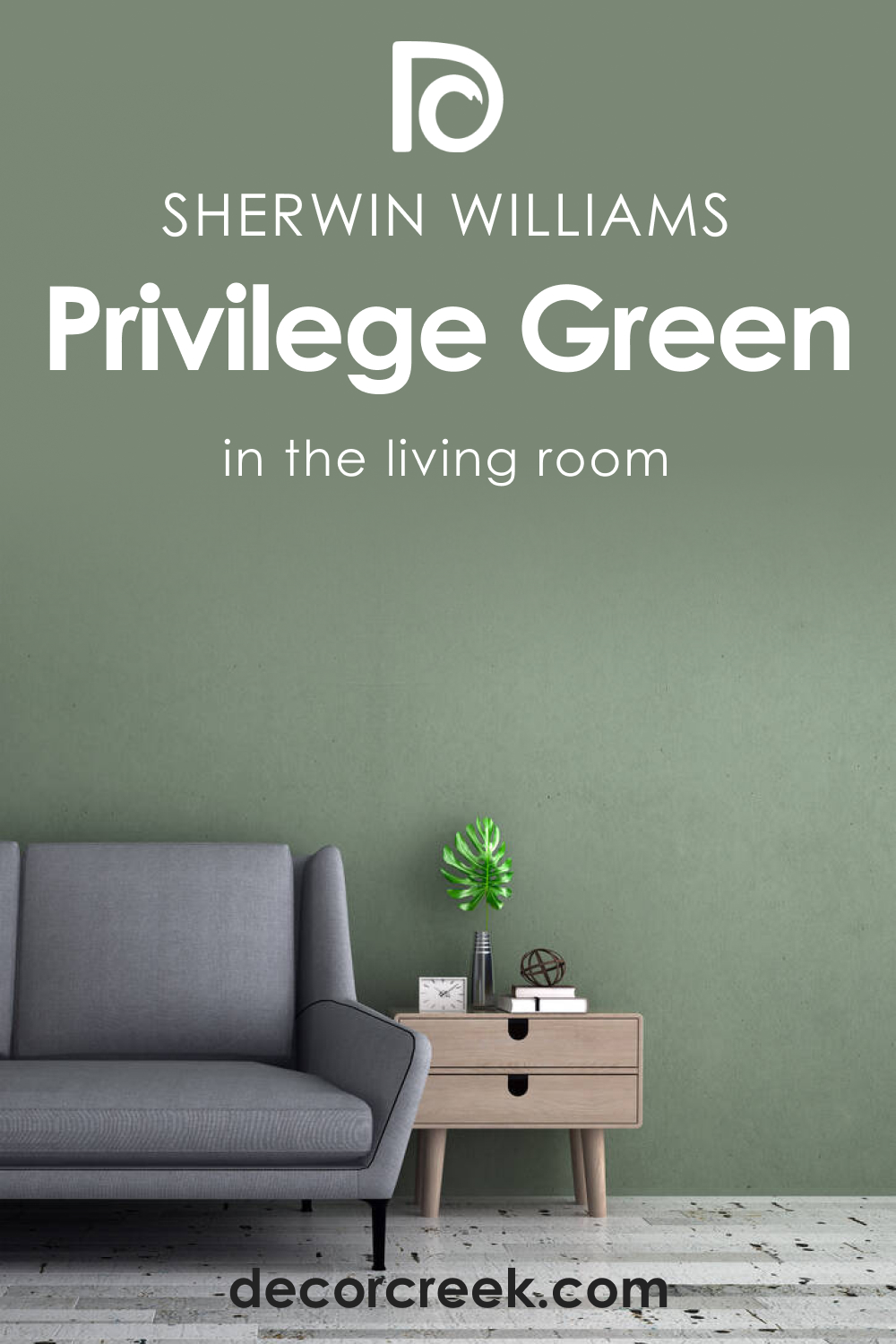 Privilege Green SW 6193 in the Living Room