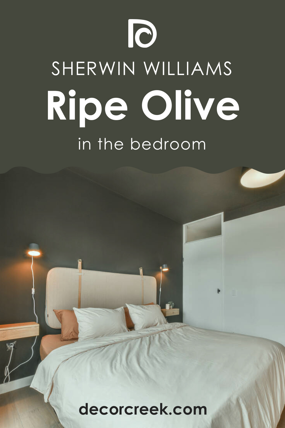 Ripe Olive SW-6209 and Bedroom