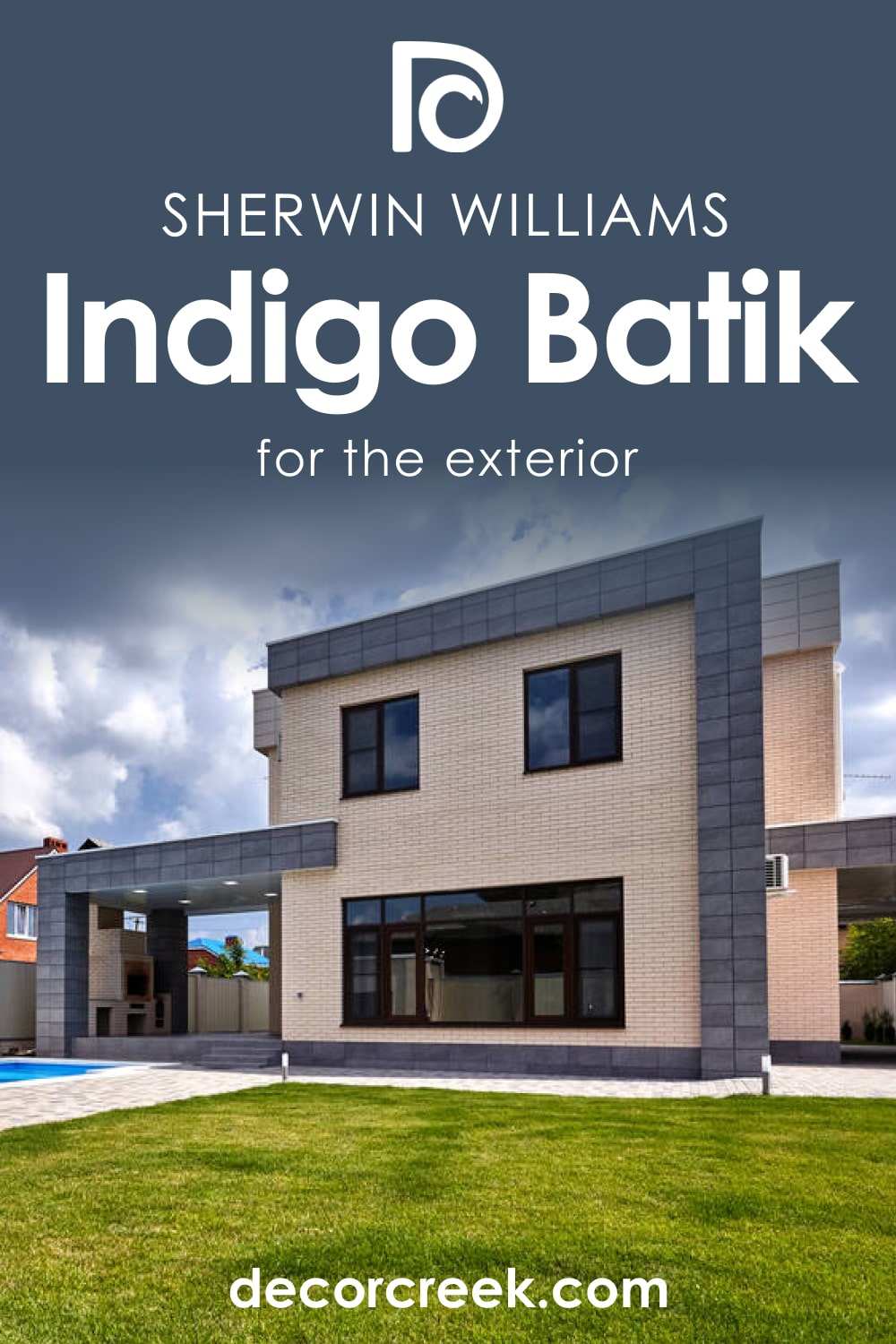 Indigo Batik SW-7602 for the Exterior Use