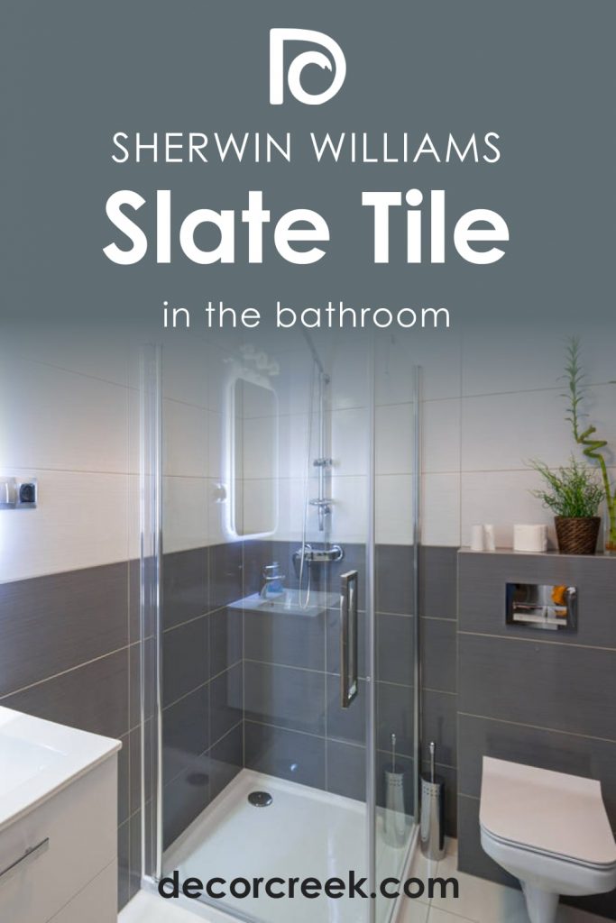 Slate Tile SW-7624 Paint Color by Sherwin-Williams