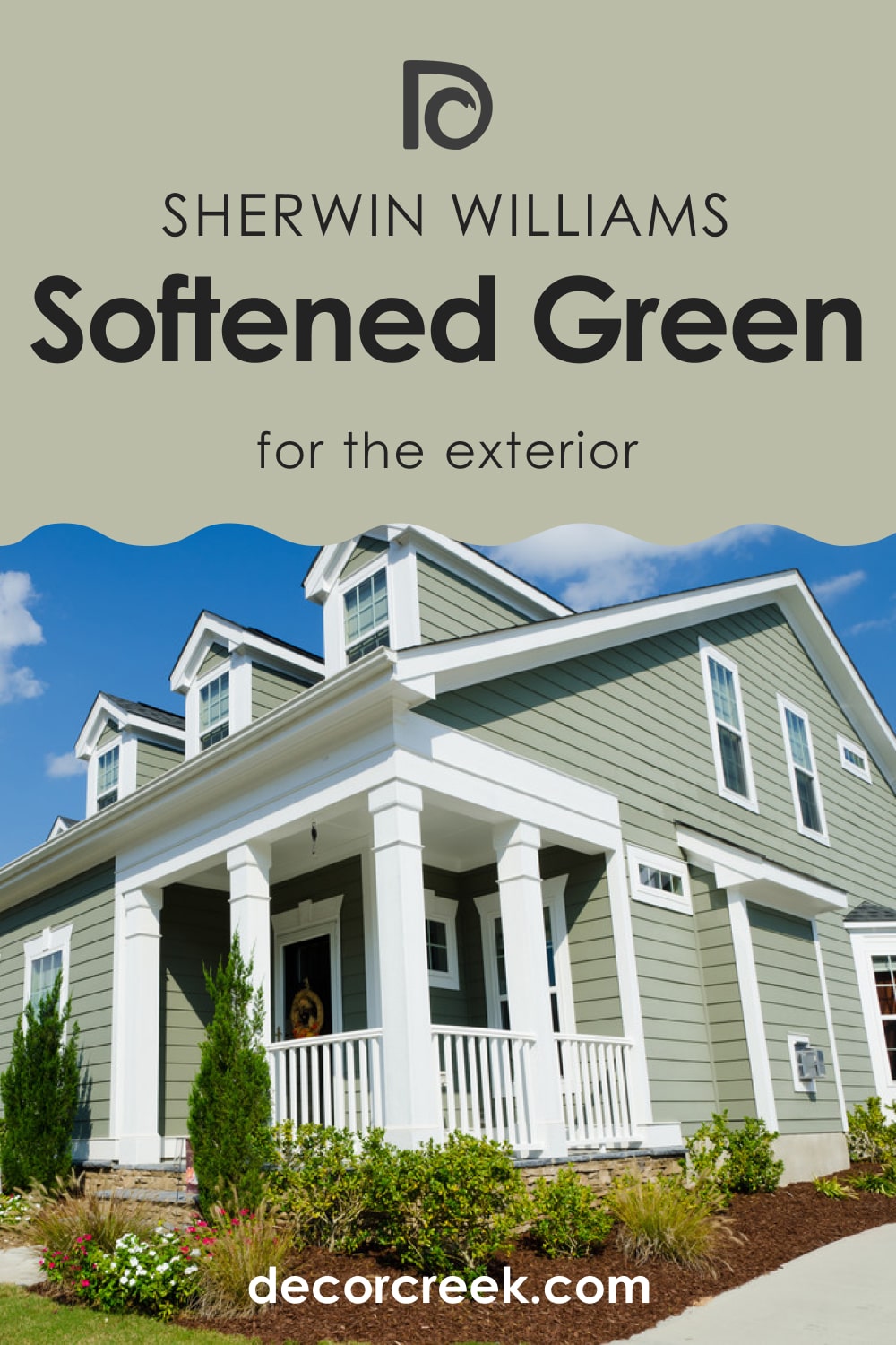 Softened Green SW-6177 for the Exterior Use
