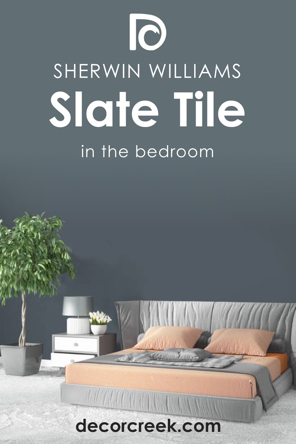 Slate Tile SW-7624 in a Bedroom