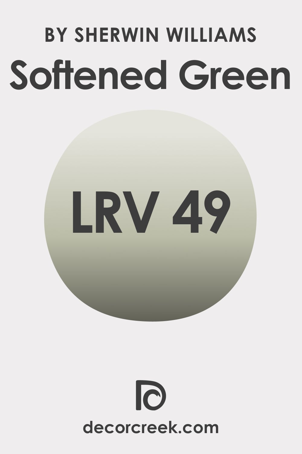 What LRV Does SW Softened Green Have?