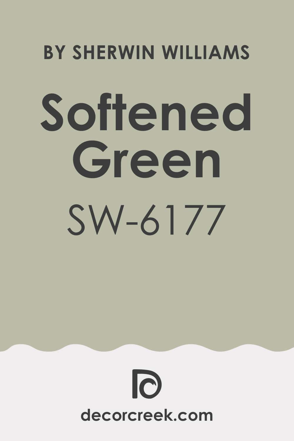 Softened Green SW6177 Paint Color by SherwinWilliams